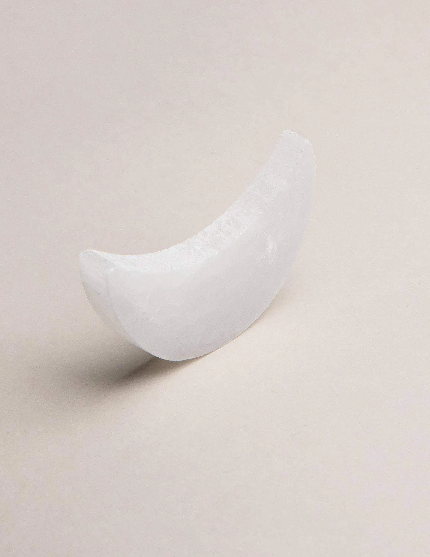 Selenite Half Moon