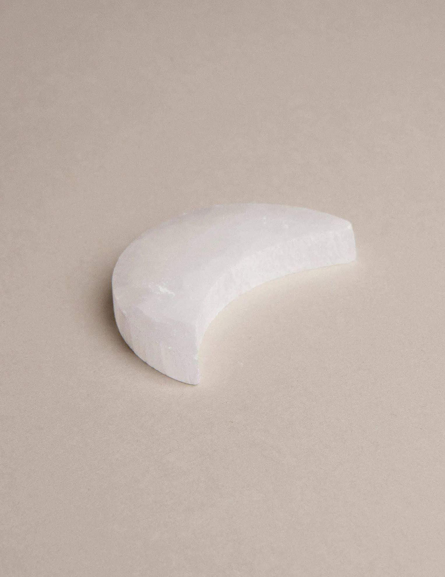 Selenite Half Moon