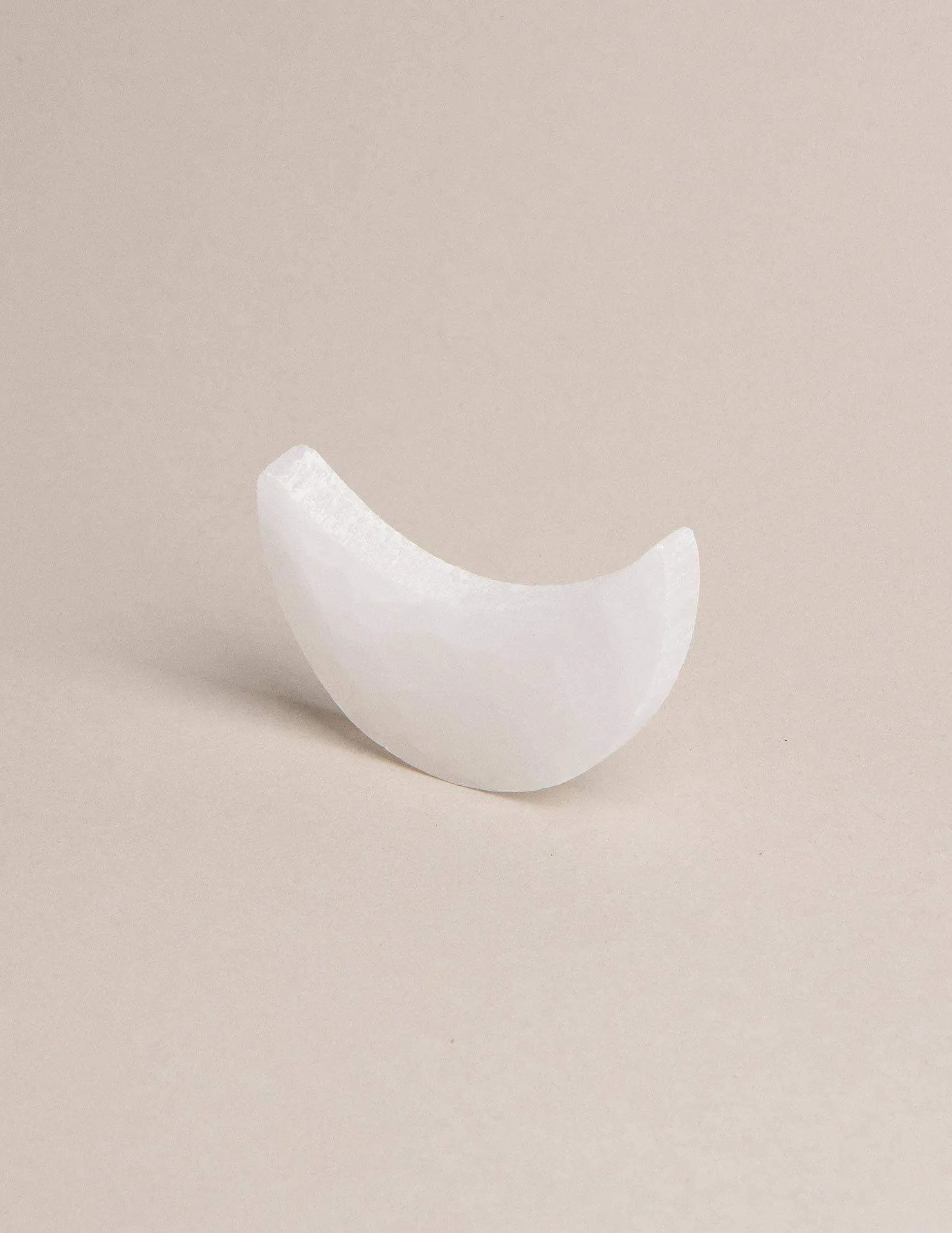 Selenite Half Moon