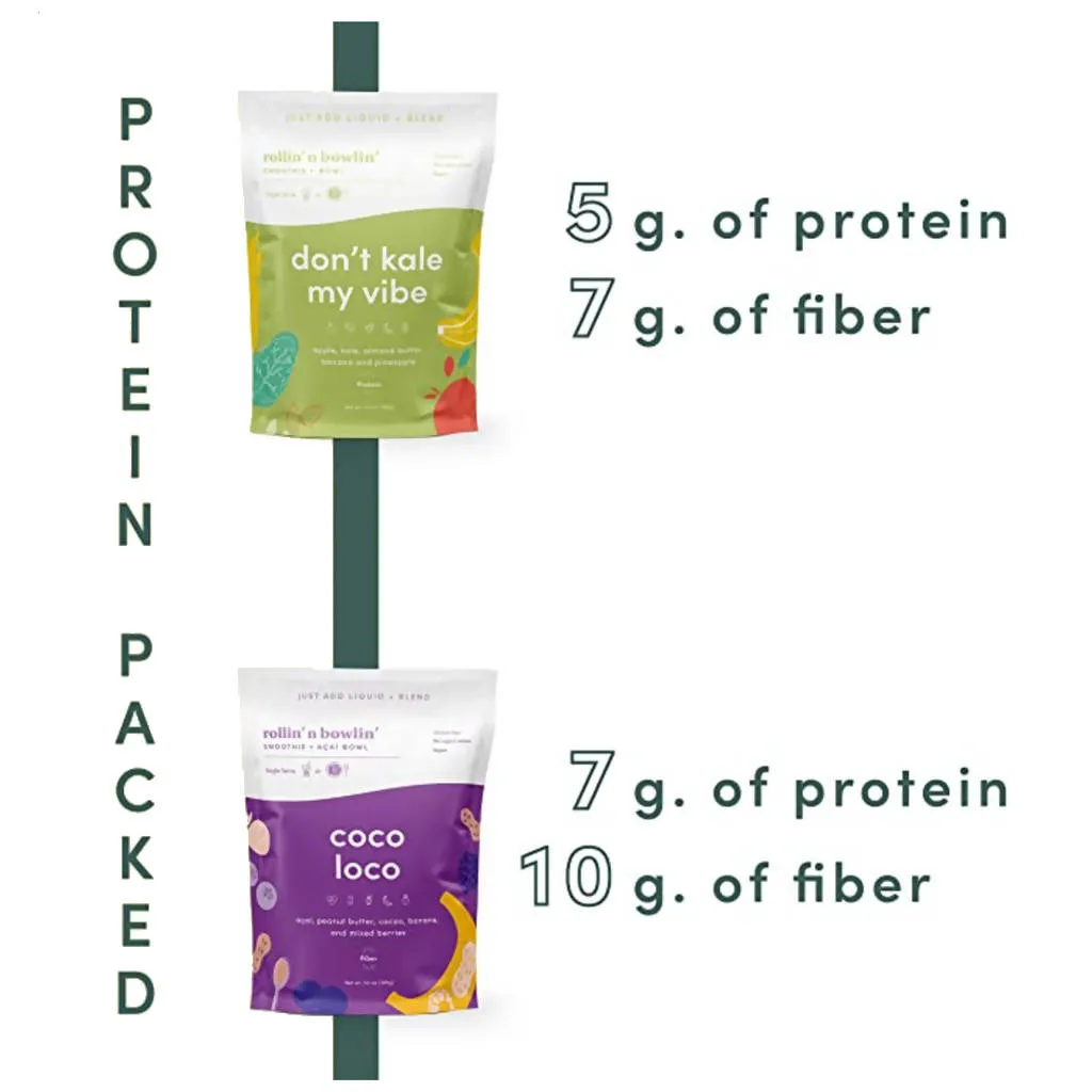 Smoothie Mix - 2 Flavor Pack of 6, 12, 24