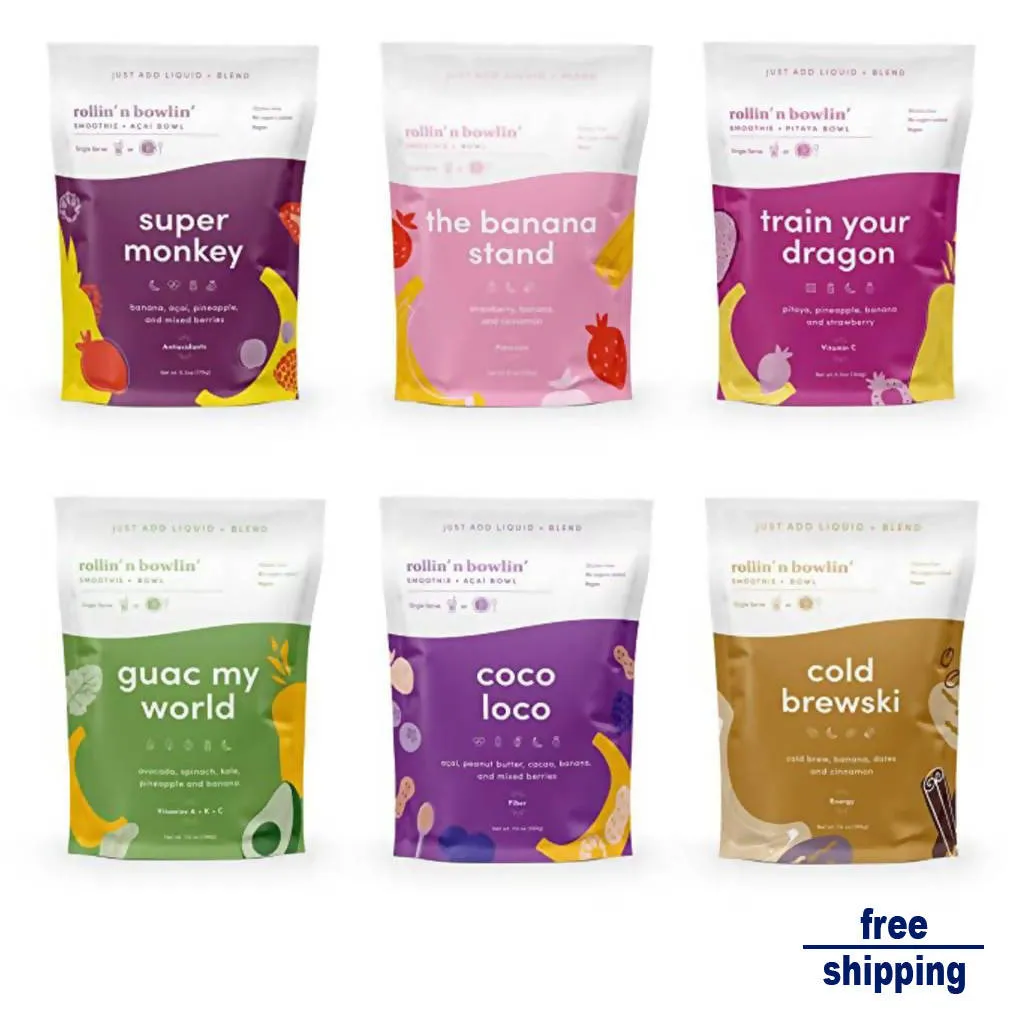 Smoothie Mix - Assorted Pack of 6, 12, 24