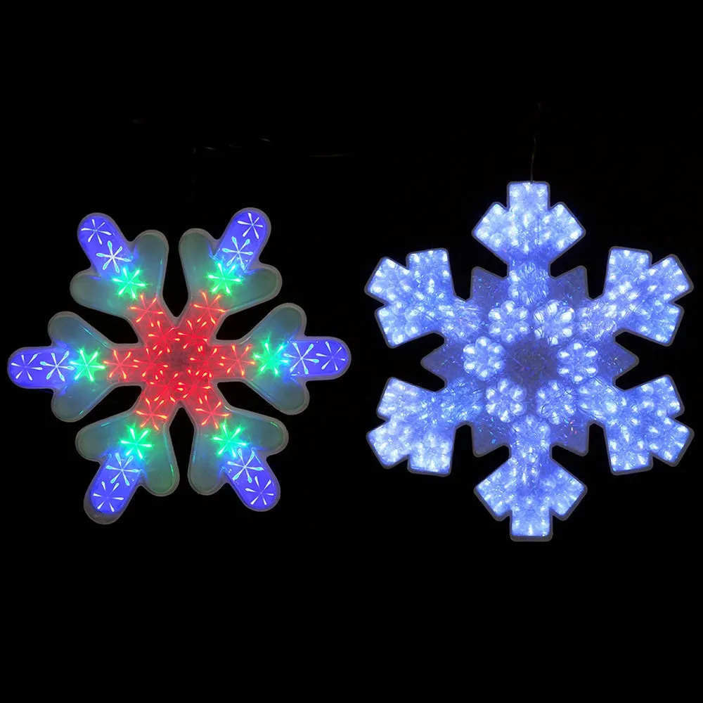 Snowtime LED Snowflake Silhouette