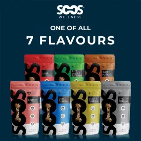 Soos Pets Wellness Treats Combo (All 7 Flavours)