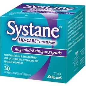 SYSTANE LID-CARE eye cleaning single pads 30 pc