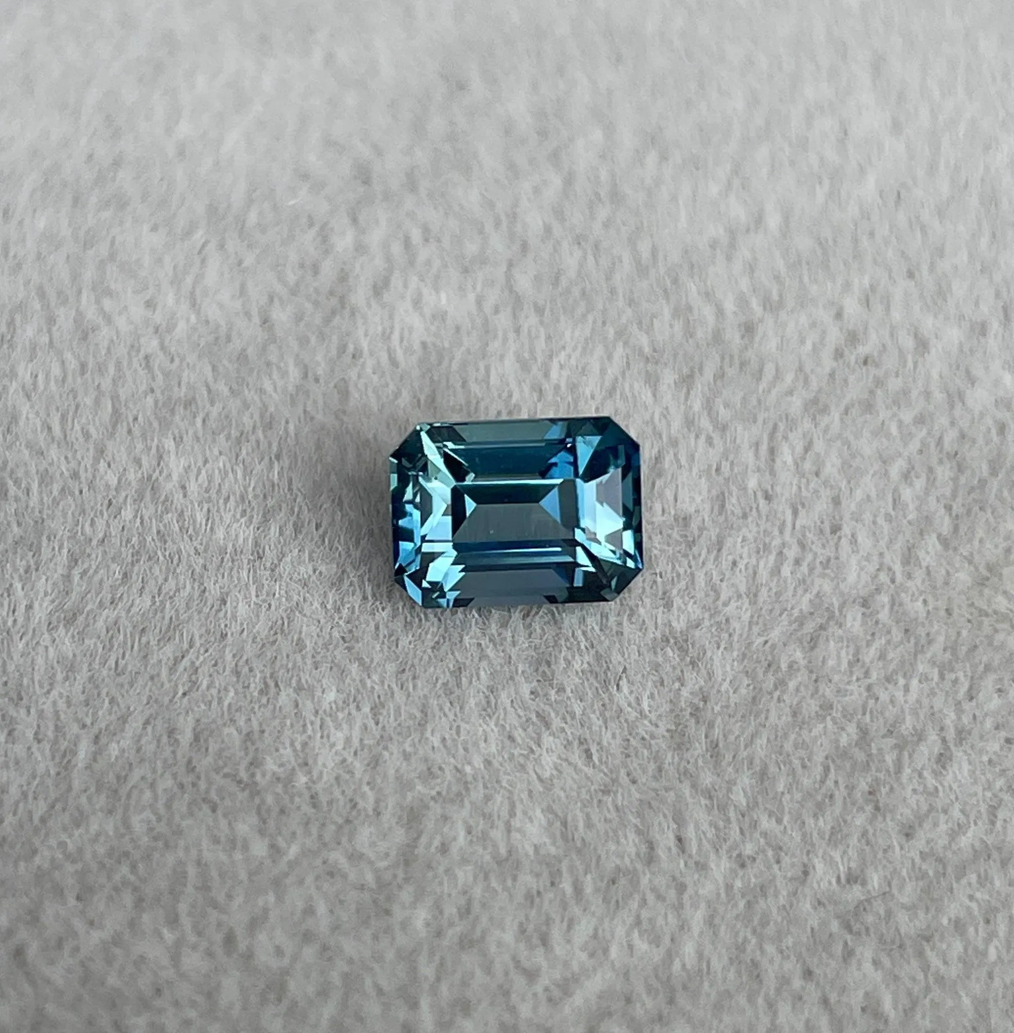 Teal sapphire stone Emerald teal sapphire, top color teal sapphire Bluish green teal sapphire 1.20 ct teal sapphire Natural teal sapphire