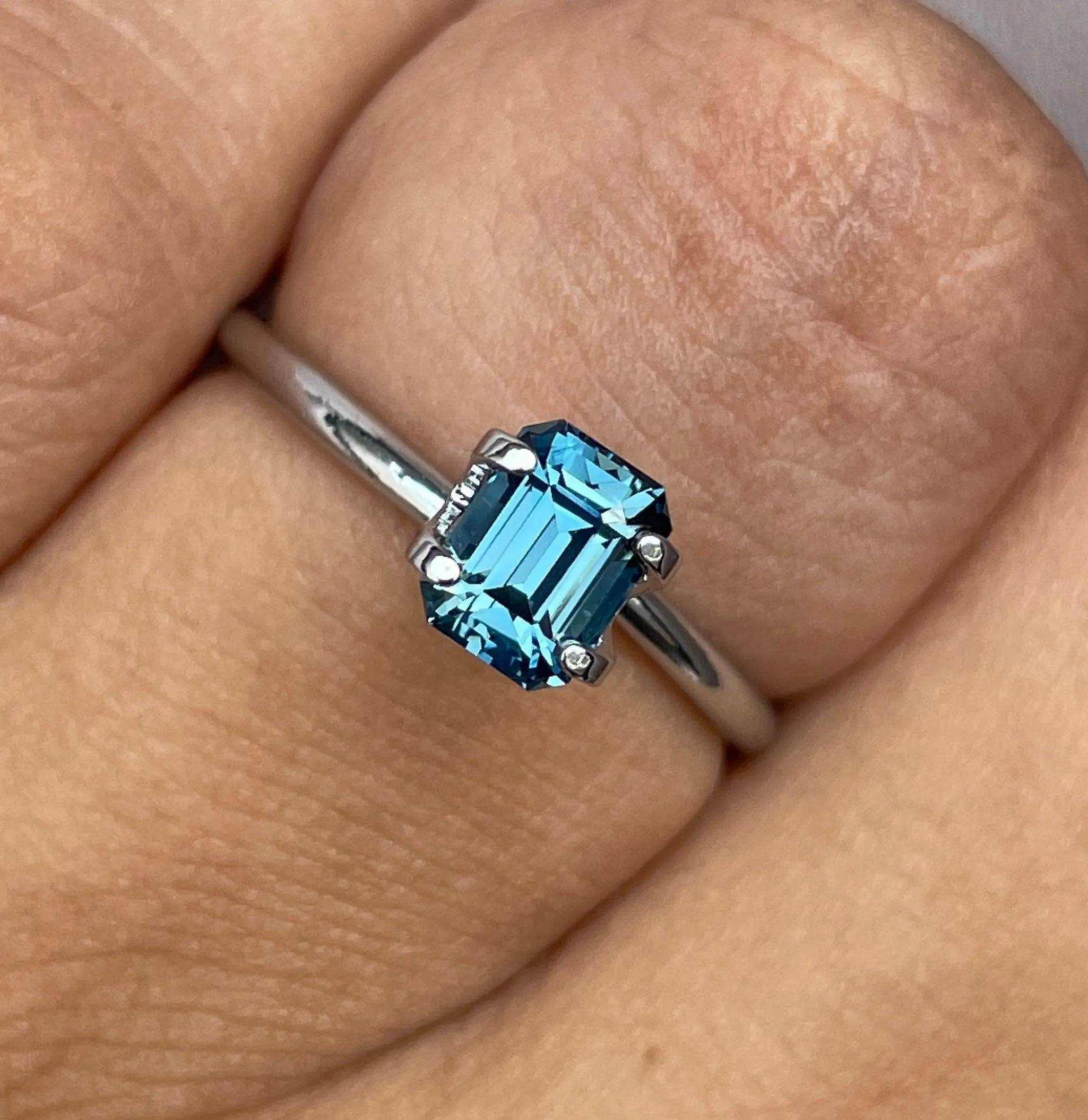 Teal sapphire stone Emerald teal sapphire, top color teal sapphire Bluish green teal sapphire 1.20 ct teal sapphire Natural teal sapphire