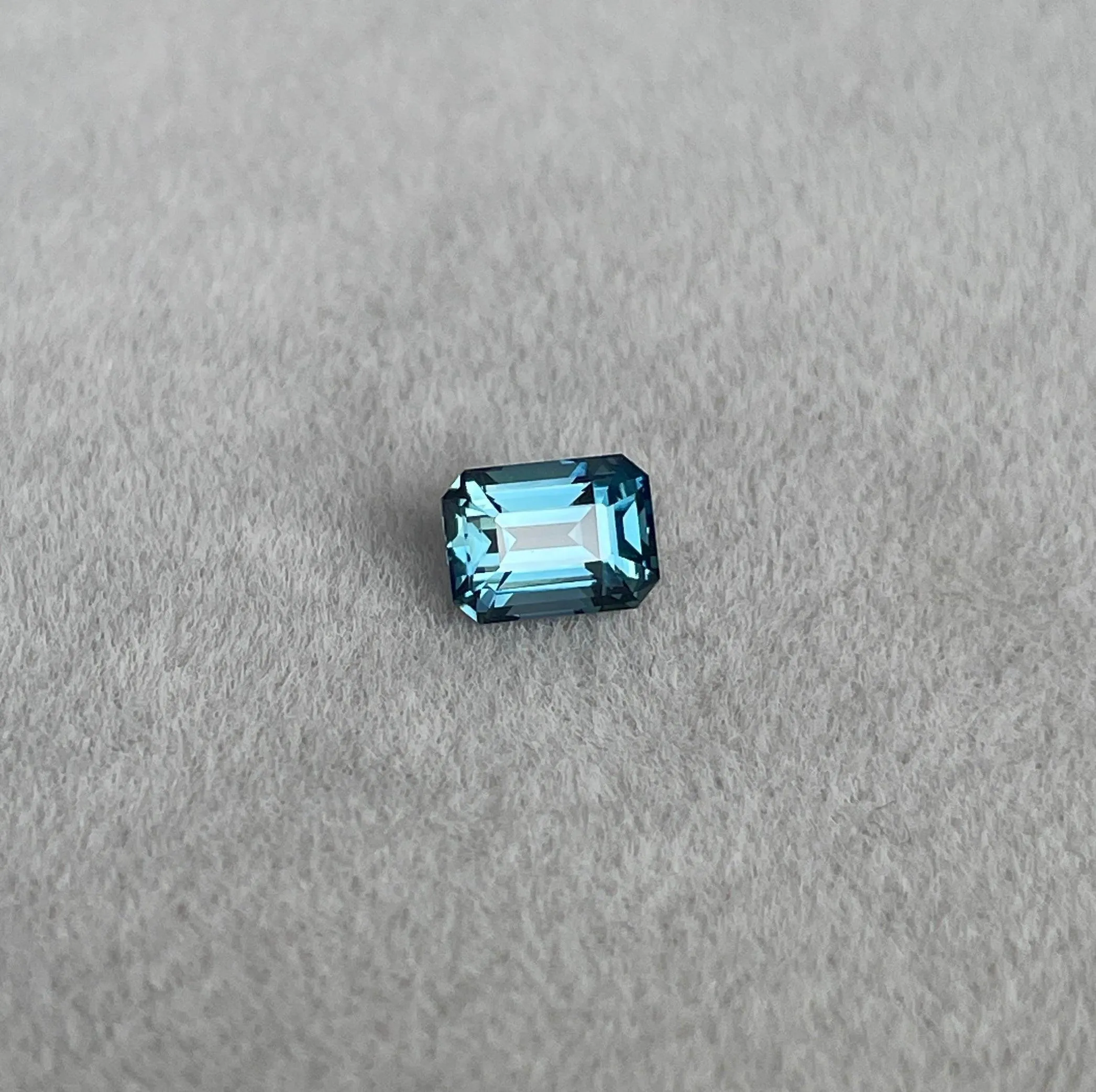 Teal sapphire stone Emerald teal sapphire, top color teal sapphire Bluish green teal sapphire 1.20 ct teal sapphire Natural teal sapphire