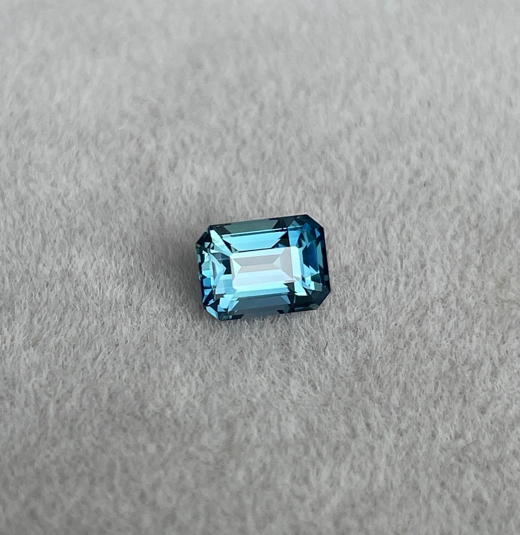 Teal sapphire stone Emerald teal sapphire, top color teal sapphire Bluish green teal sapphire 1.20 ct teal sapphire Natural teal sapphire
