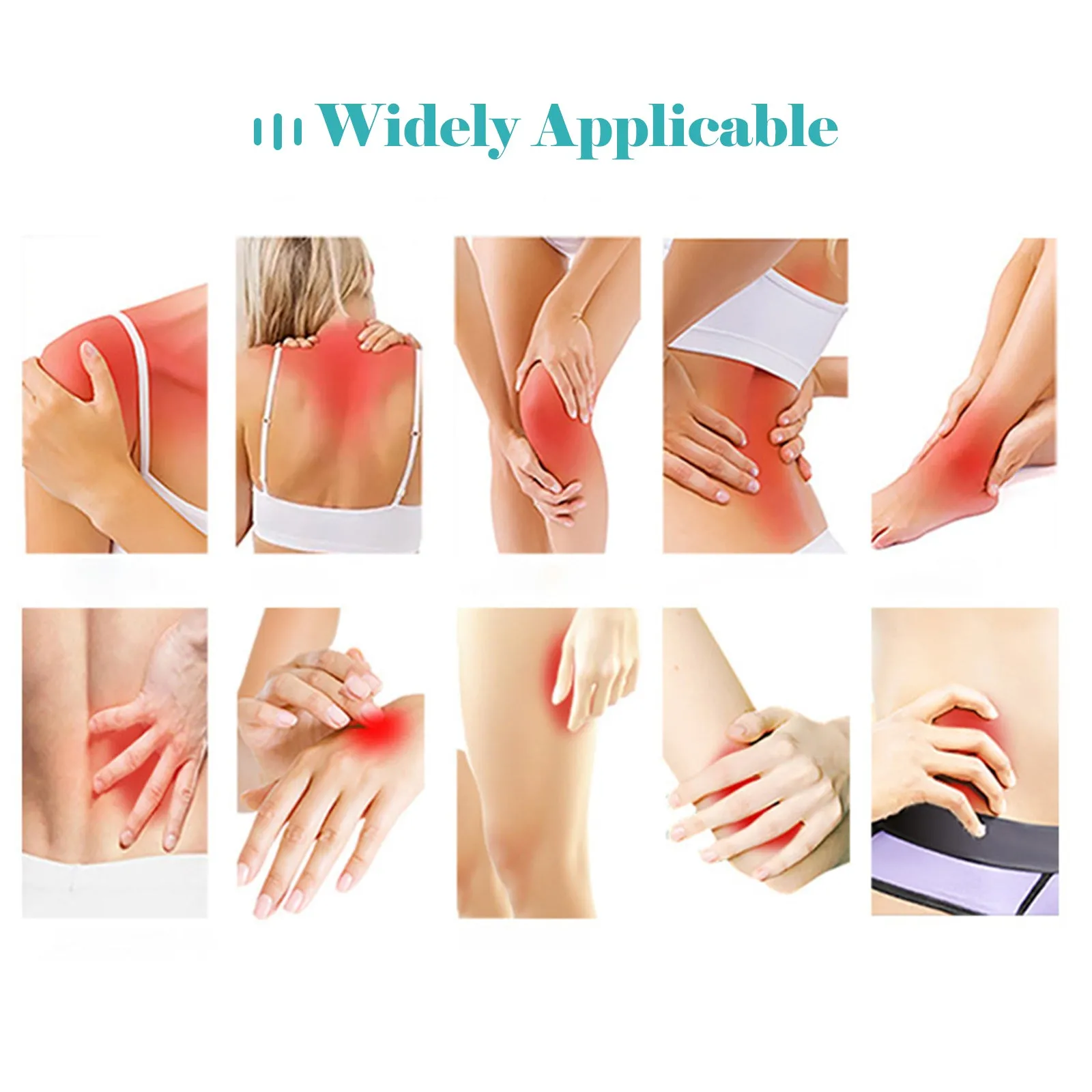 TENS EMS Muscle Stimulator - 15 Modes & 4 Outputs