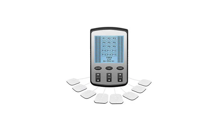 TENS EMS Muscle Stimulator - 15 Modes & 4 Outputs