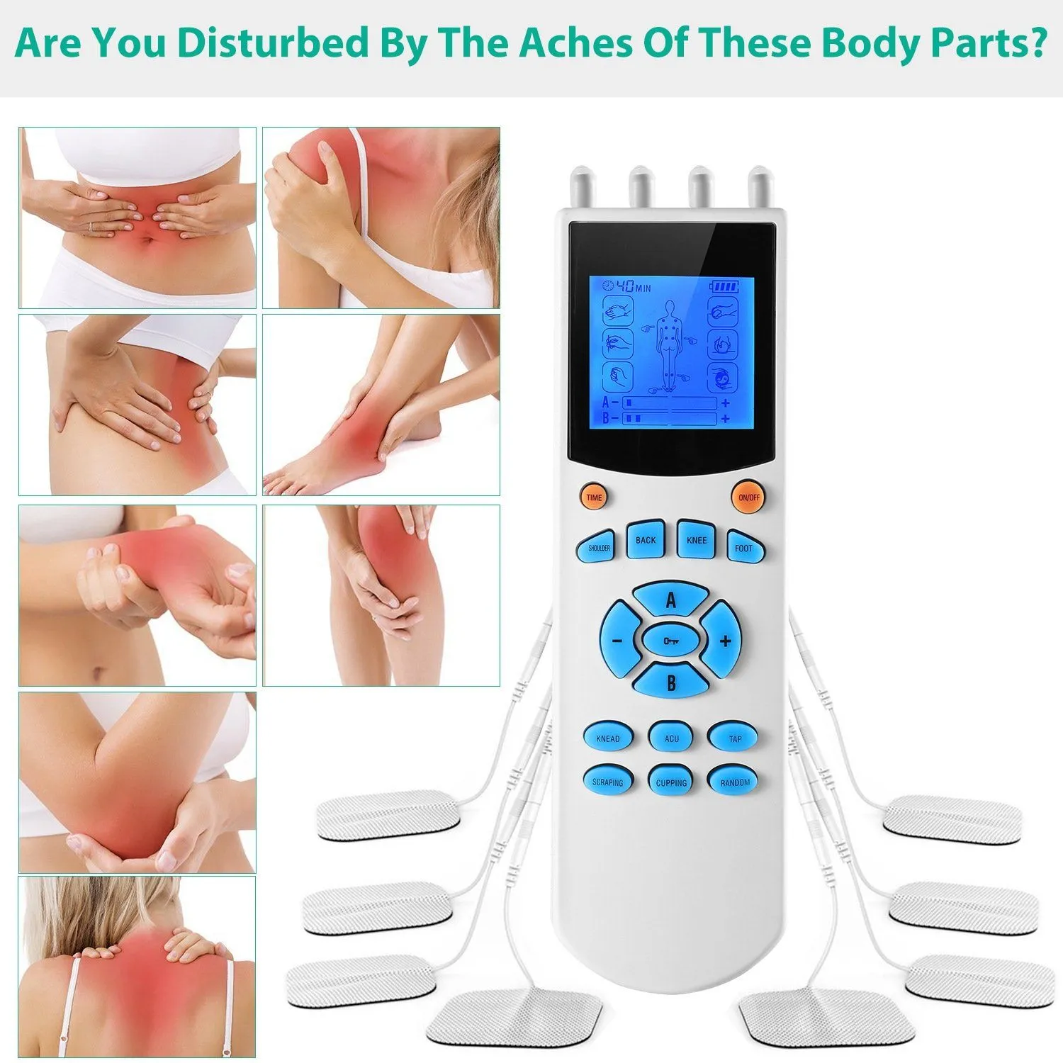 Tens Unit Machine Impulse Massager