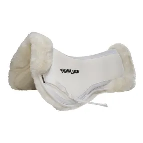 ThinLine Full Sheepskin Trifecta Half Pad, White