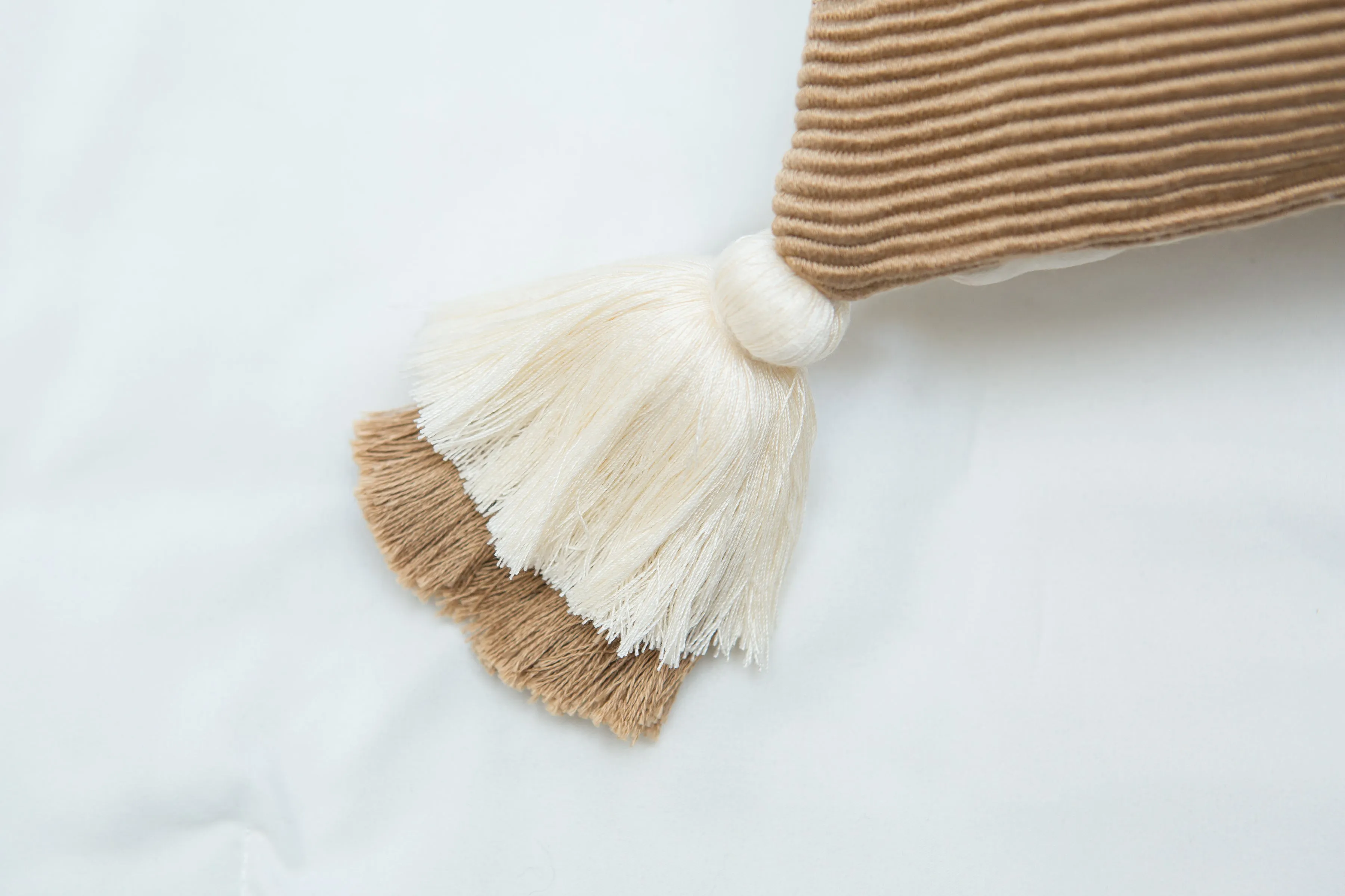 Tiffany Lumbar Pillow in Camel