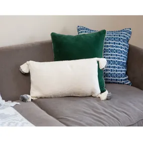 Tiffany Lumbar Pillow in Gray
