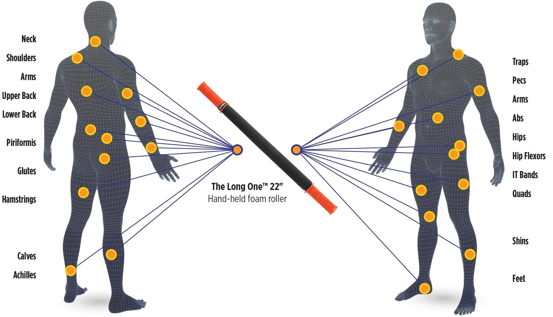 Tiger Tail Trigger Point Massage Stick