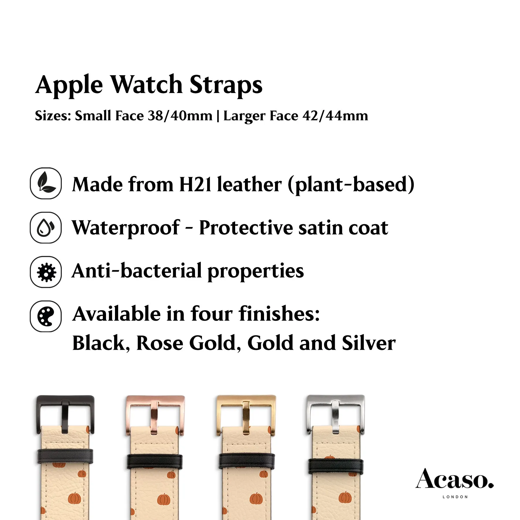 Tiny Pumpkins Apple Watch Strap