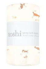 Toshi Wrap Knit Classic Enchanted Forest Feather
