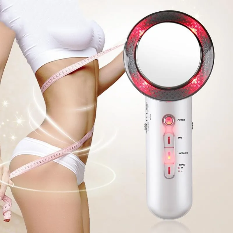 Ultrasonic Cellulite Remover Weight Loss Lipo Anti Cellulite Fat Burner Galvanic Infrared Ultrasonic Therapy EMS Stimulate Spa