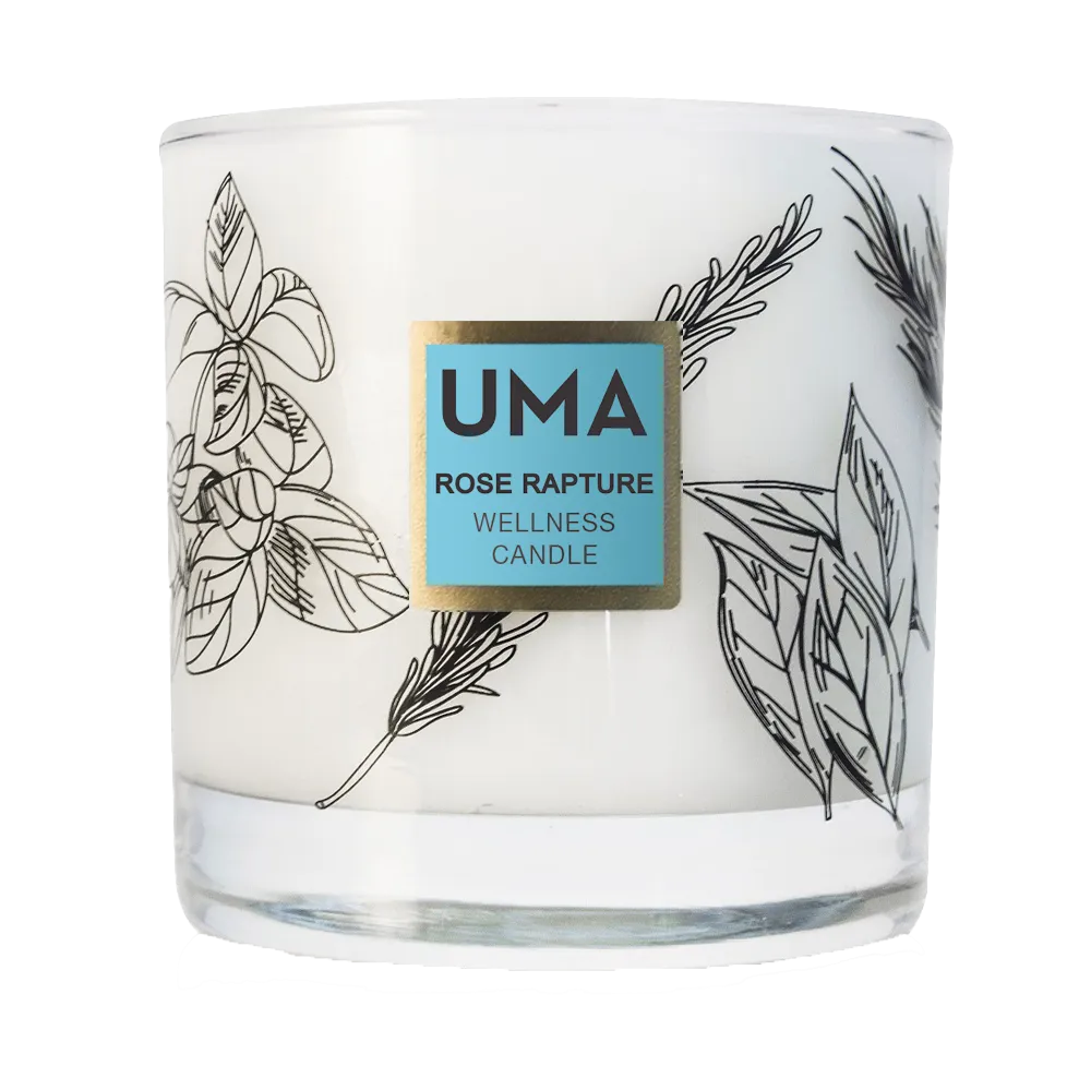 UMA Rose Rapture Wellness Candle
