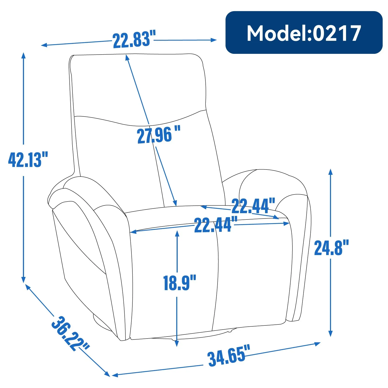 Vince Swivel and Rocker Power Recliner Chair - Beige