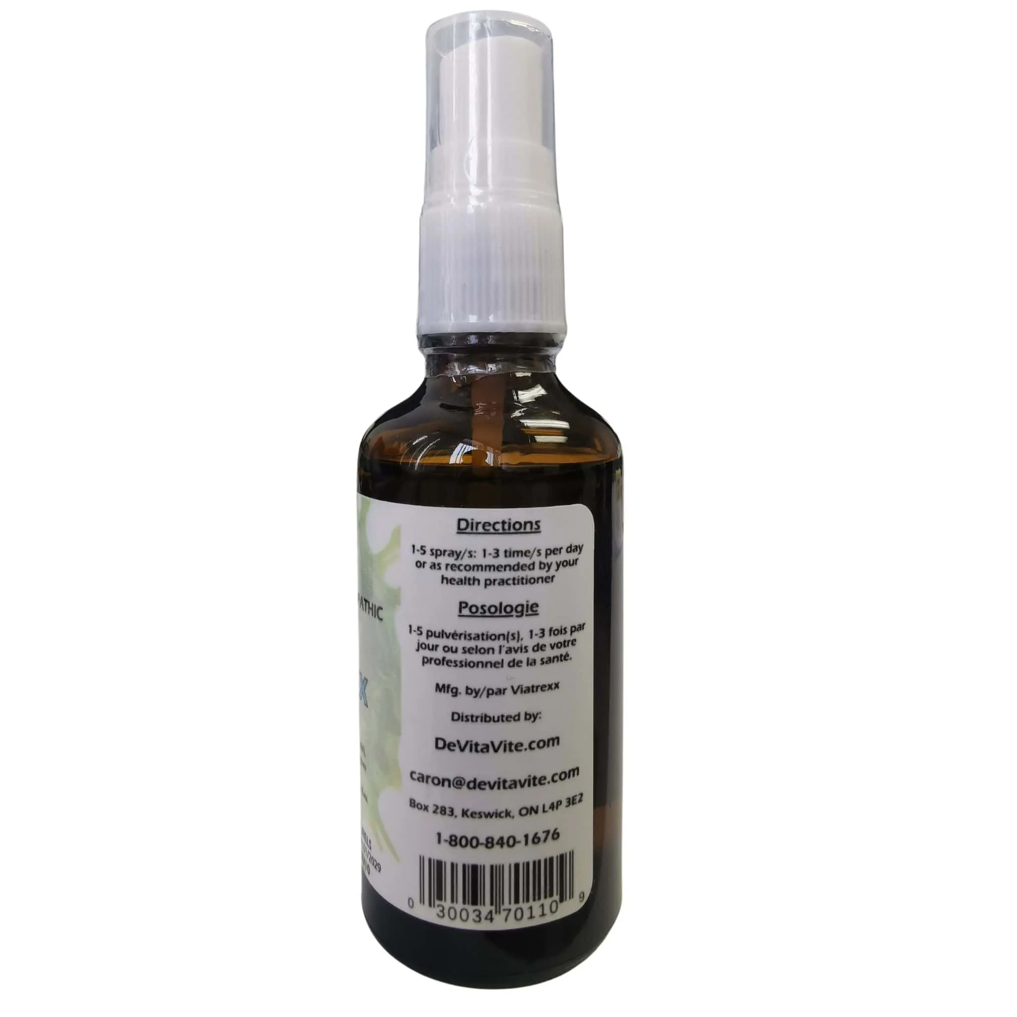 Vital Life Imunexx (IMMUNE-X) Liquid Spray, Homeopathic Remedy for Immune System Support, 50ml