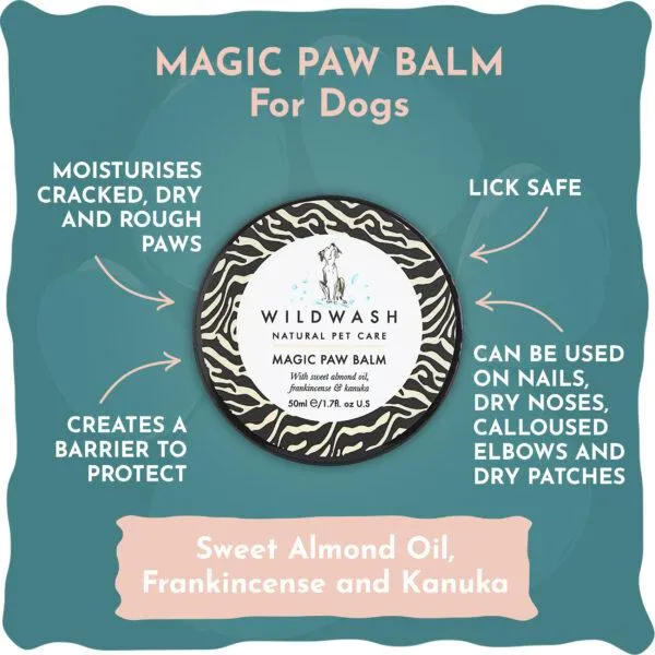 WildWash PRO | Magic Healing Paw Balm for Dogs - 50ml